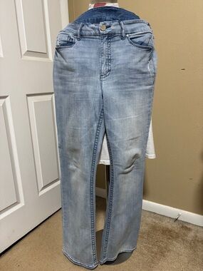 Seven7 Women's Light Blue Boot Cut Jeans